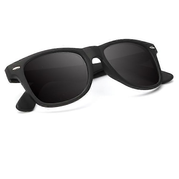 Polariserade Solglasögon för Män och Kvinnor Matt Finish Solglasögon Färgade Spegelglas 100% UV-skydd (3-pack) db