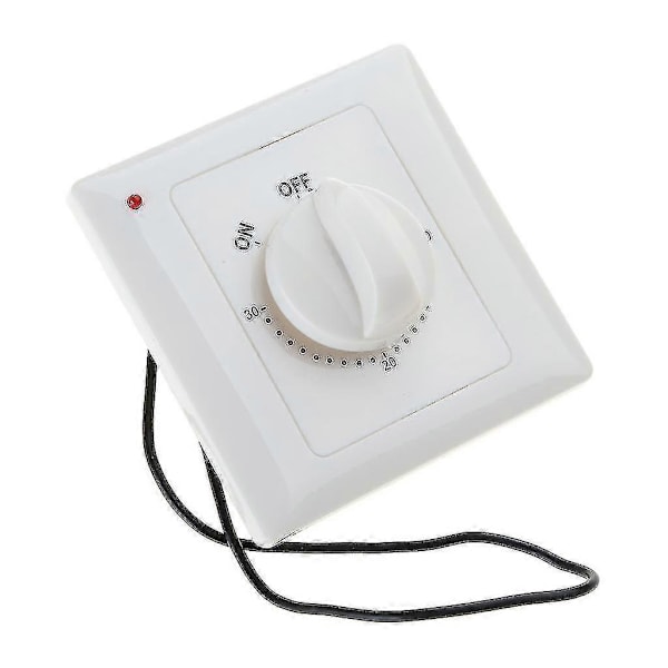Timer Strömbrytare Nedräkning Timer Kontroller Uttag Digital Timer Kontroll Strömbrytare-yezi [DB] light 30min