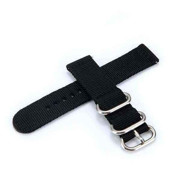 Typ A För Garmin Forerunner 245/245M 20mm Smart Klocka Nylonarmband [DB]
