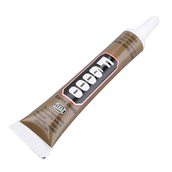 F6000 Rhinestone Lim - Vandtæt, Genanvendelig, Universal Lim til Murværk 50ML