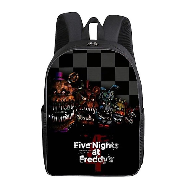 Five Night At Freddy Skolryggsäck 3d Print Fnaf Skolväska Cartoon Fashion Ryggsäckar Laptopväskor Studentväska Skolväska Present DB 4 40x28x16cm