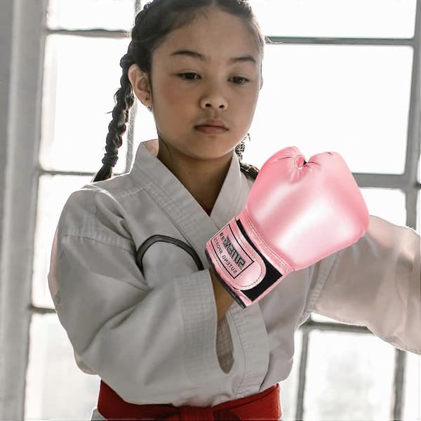 Rosa boksehansker for trening og sparring [DB]
