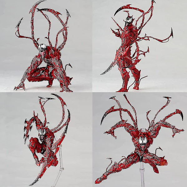 Deluxe Yamaguchi Carnage Actionfigur Legetøj Rød Venom Carnage Samleobjekter Model Variable Action Dukker Legetøj Fans Gaver Db
