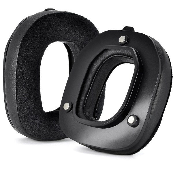Uppgraderade hållbara öronkuddar för Astro A50 Gen4 hörlurar öronkuddar runda överdrag-mxbc [DB] Leather flannel