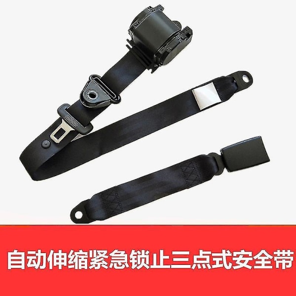 Fully Automatic Three-point Seat Belt Passenger Car Truck Automatic Retractable Universal Seat Belt Driver's Seat Safety Belt