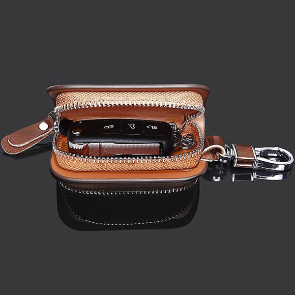 Læderbilnøgleetui Cover Holder DB Black A