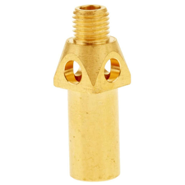 Messing Propan Naturgas Jet Tips til 10,20,32 Tips Støbejernsbrænder Propan Gasbrænderdyse(Pac [DB] golden