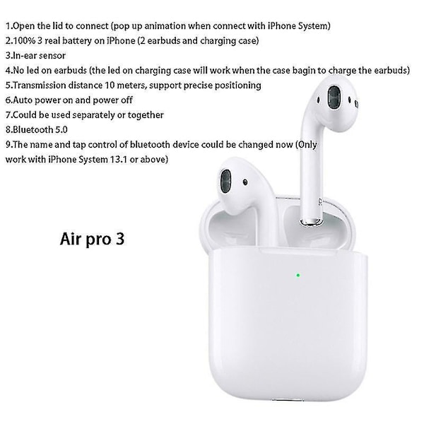 Bluetooth Headset, Trådløst Headset, Bluetooth 5.0 2024 Linzero Gave-C6 [DB] S