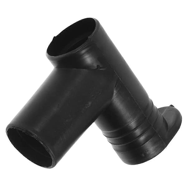 Tilbehør til tørrestativ, robuste gardinstangholdere for stabil pasform [DB] Black 7.00X6.10X2.50CM