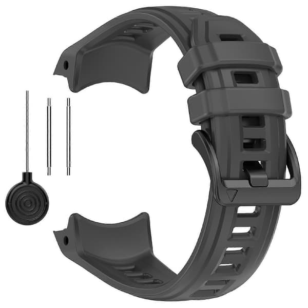 22 mm silikonerem til Garmin Instinct 3 Solar/Instinct 3 AMOLED 45 mm udskiftningsurrem [DB] Multicolor Dark Grey