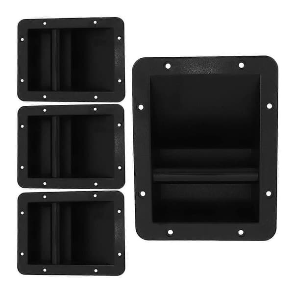 Høyttalerhåndtak Plast Erstatning 4 stk for bæring og holdbar bruk