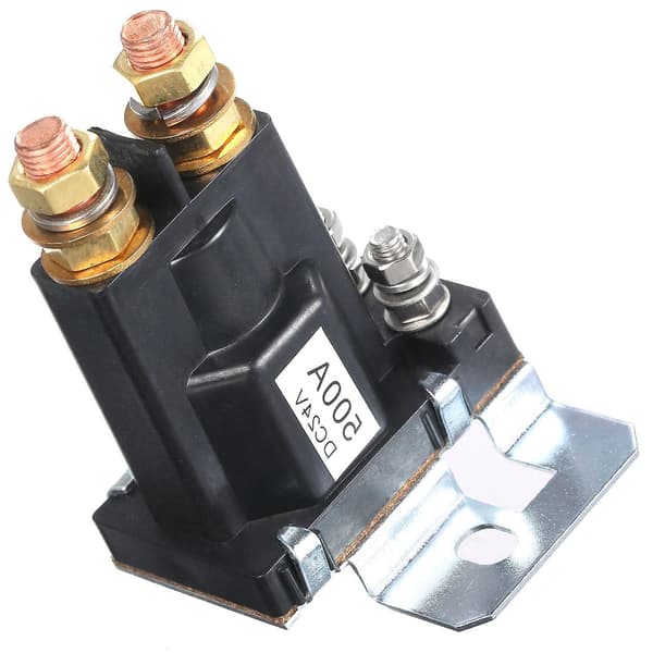 Bärbart 24V 500A Hög Ström DC Relä Dubbla Cell Isolator Gaffeltruck Motor Kontaktor [DB]