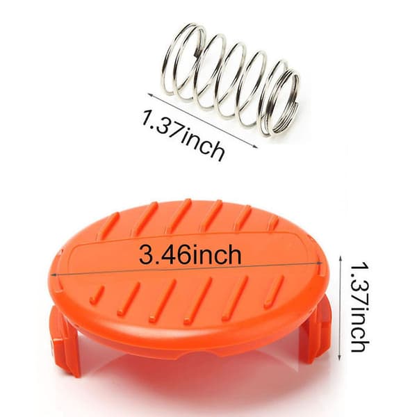 For Black + Decker Stc1815 Gl4525 St5528 St5530 Stc1820 Spoledeksel Til Gresstrimmer 385022-03 2stk/sett (FW)