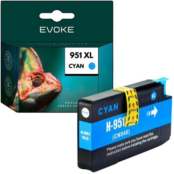 Bläckpatron för HP 951 blå XL | 28 ml | 2470 sidor | CN046AE