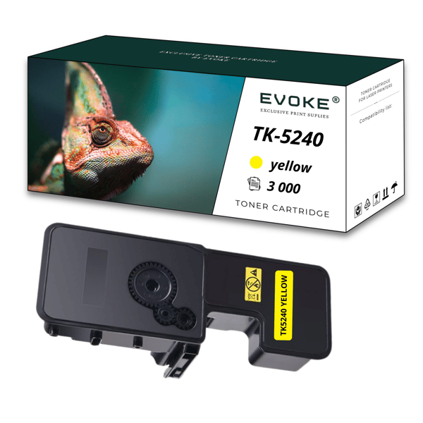 Tonerpatron för Kyocera TK-5240 gul | 3000 sidor | TK5240