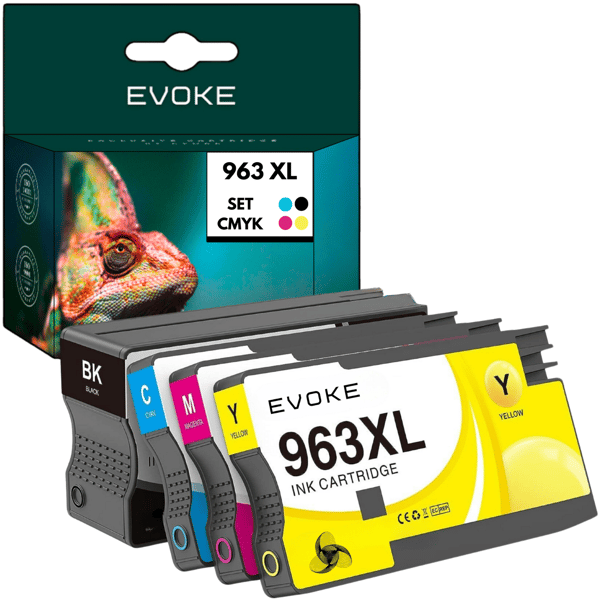 4x Bläckpatron till skrivare HP 963