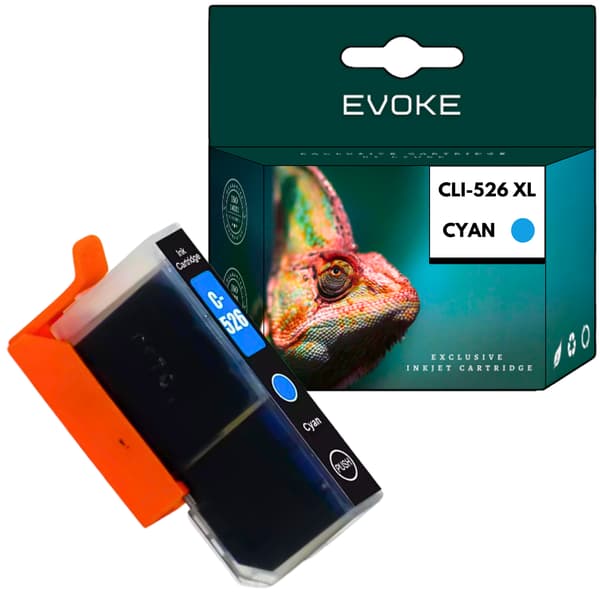 Bläckpatron för Canon 526C blå (cyan) | 10,5 ml | 580 sidor