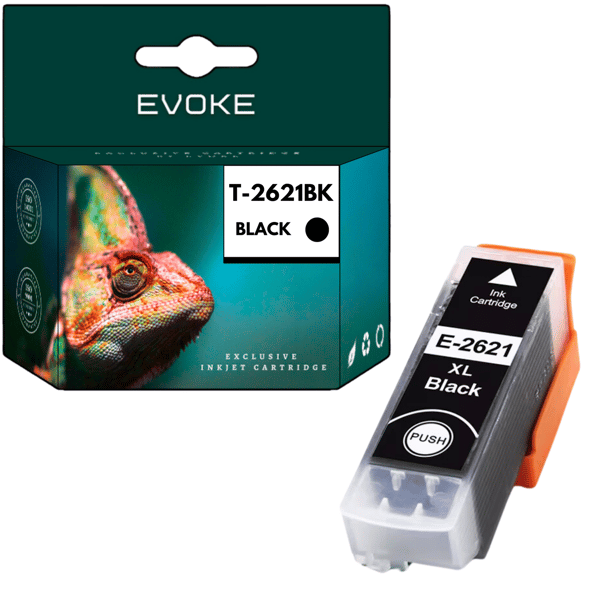 Bläckpatron för Epson 2621 svart (black) | 22 ml | 900 sidor