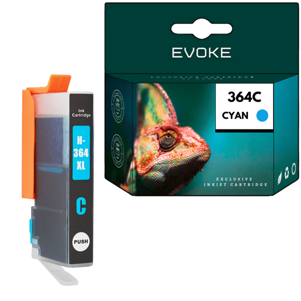 Bläckpatron för HP 364XC blå (cyan) 15 ml 1870 sidor CB323EE