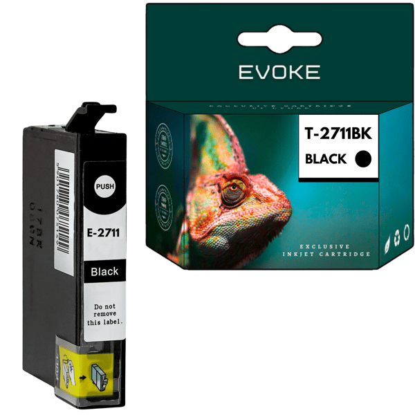Bläckpatron för Epson 2711 svart (black) | 35 ml | 2170 sidor