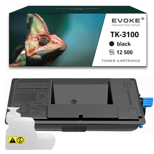 Tonerpatron för Kyocera TK-3100 svart | 12500 sidor | TK3100