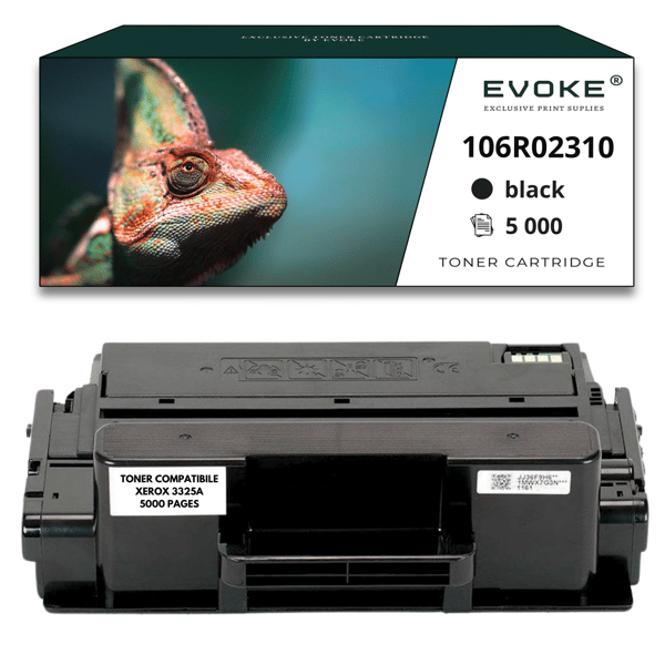 Tonerpatron för Xerox 106R02310 svart | 5000 sidor | 3325