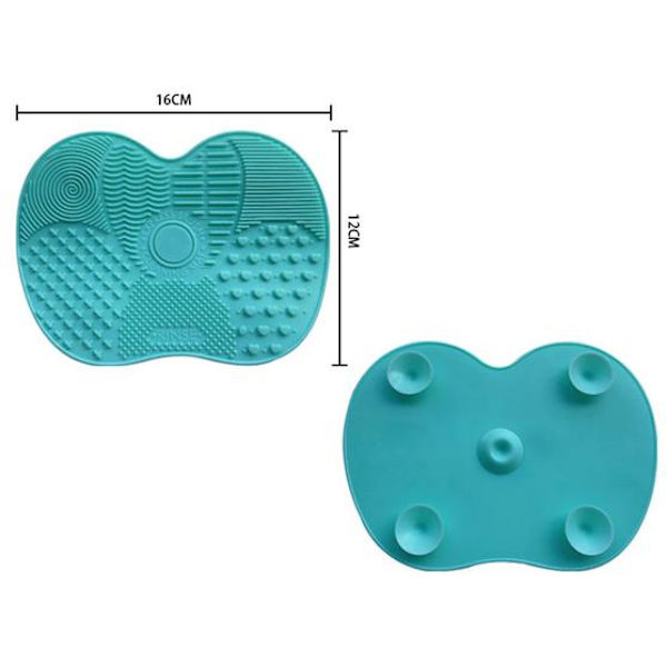 Rengöring Mattor för makeupborste i silikon Sea Green one size