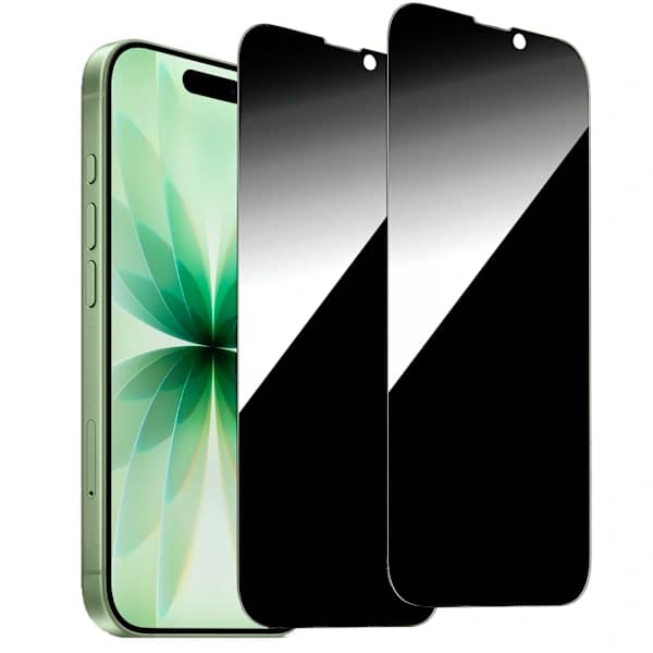 2-Pack iPhone 18 Pro Max Privacy Skärmskydd - Anti-Spy Tempered Glass