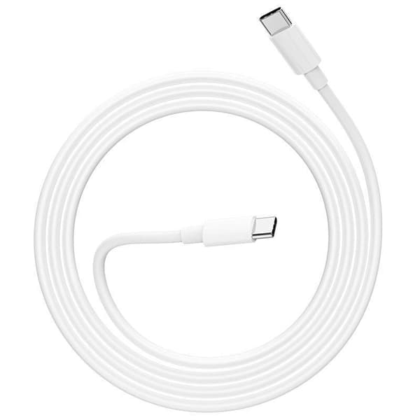 20W Laddare för iPhone 15 + 1M kabel USB-C till USB-C Vit