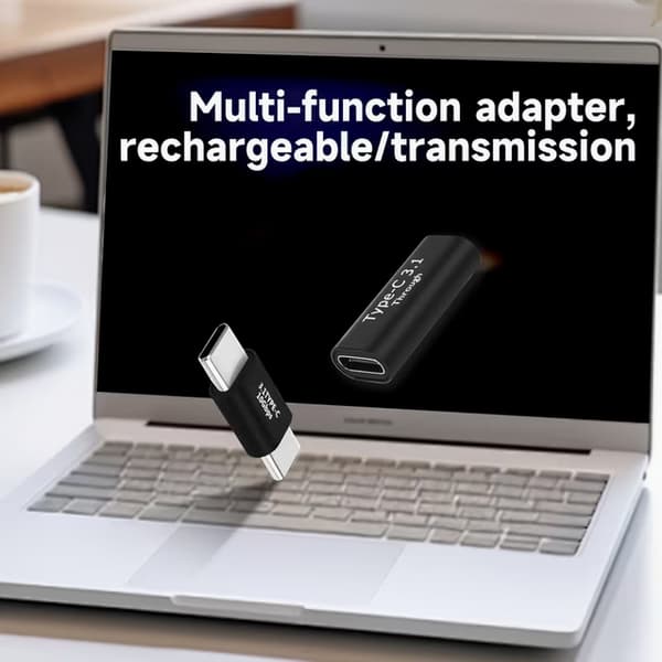12-Stk USB-C- och USB 3.0-adapterkit Svart