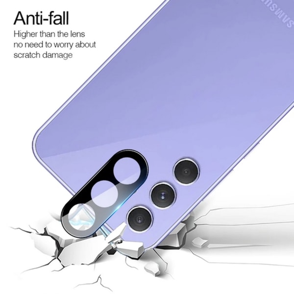2-pack Samsung S 24 linsskydd i härdat glas