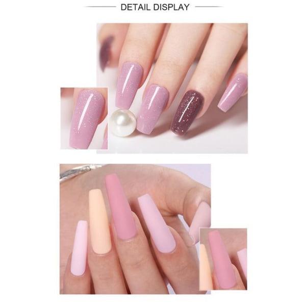 6 st 8,5 ml Gel Nagellack Set Set # 4 one size