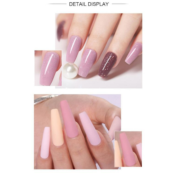 6 st 8,5 ml Gel Nagellack Set Set # 43 one size