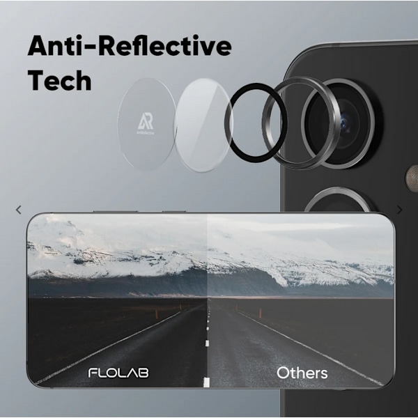 2-Pack Samsung S25 Kameralinsskydd Härdat glas - Svart Svart