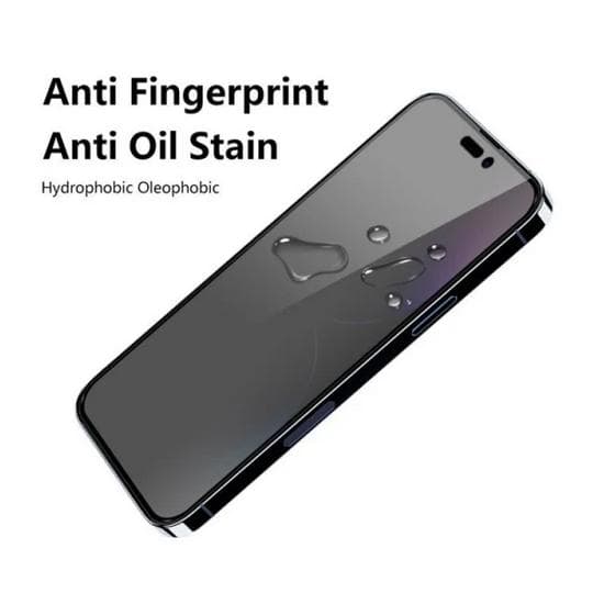 [2-PACK] Privacy iPhone 14 Pro skärmskydd i härdat glas  iPhone 14 Pro  M