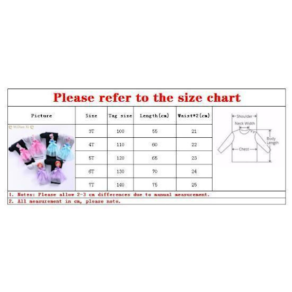 Princess sommar 3D-byxor-Elsa-Belle-Rapunzel-Aurora Rapunzel black trouser 100 cm one size