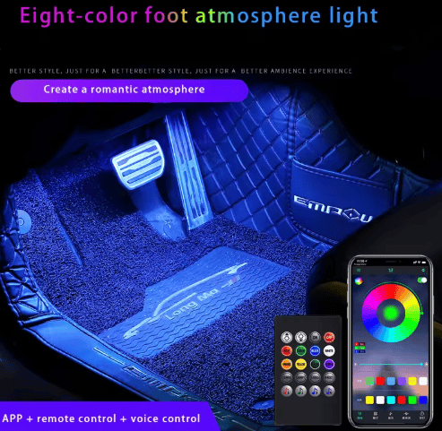 LED indendørs belysning bil 5V 5050 RGB