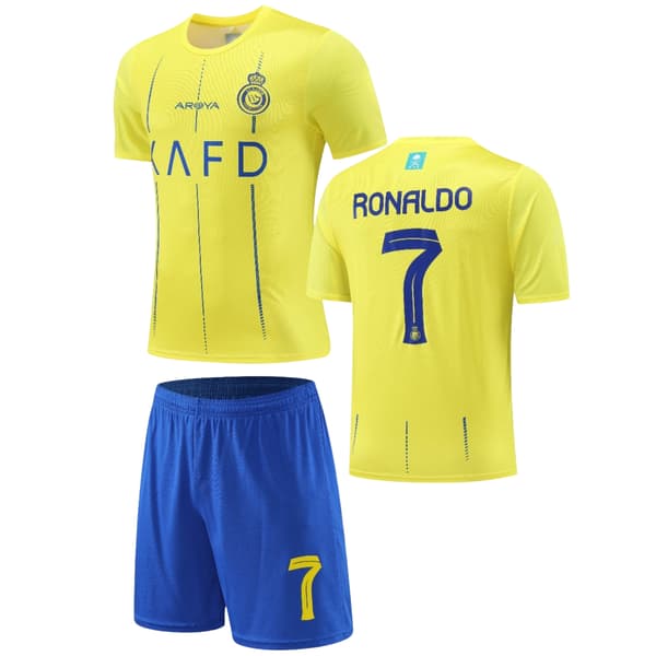 Ronaldo C7 fotbollströja set för barn