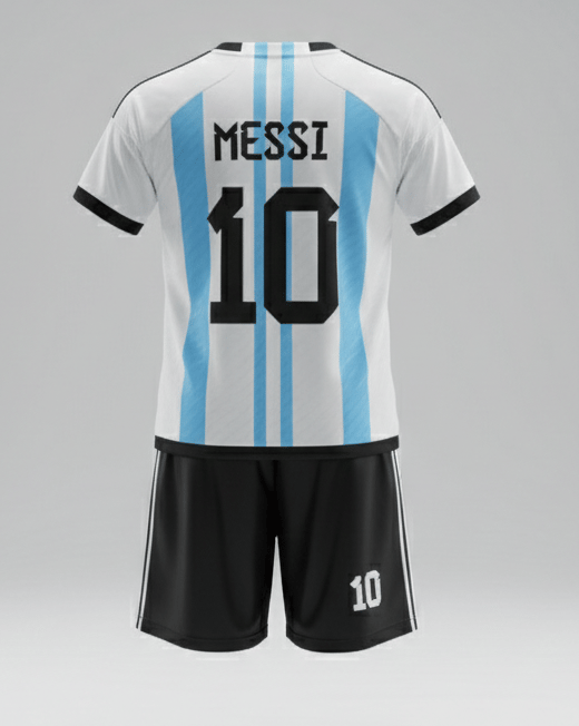 Fotballdraktsett for barn og ungdom - Argentina