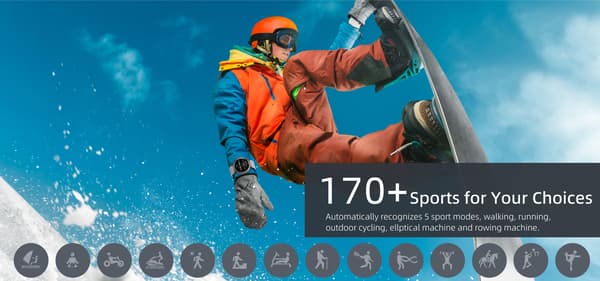 Sport Smartklocka - 170+ sportmode