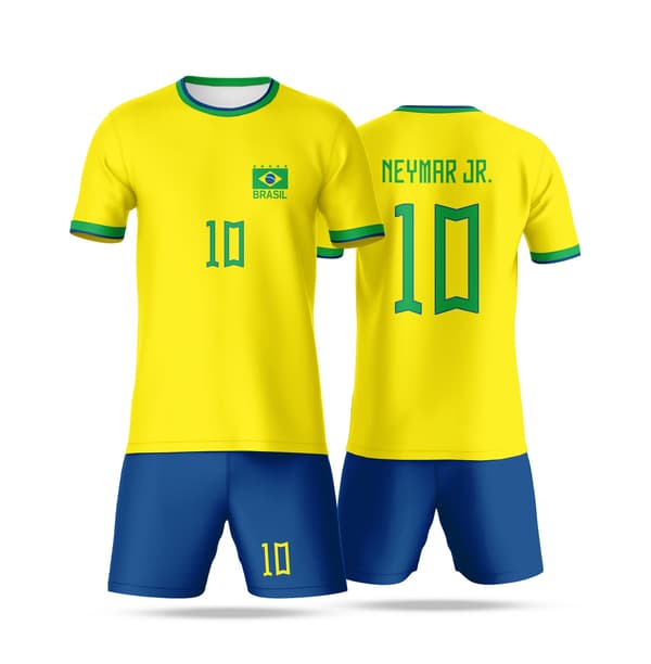 Fotbollströjor för barn och ungdomar - Brasilien