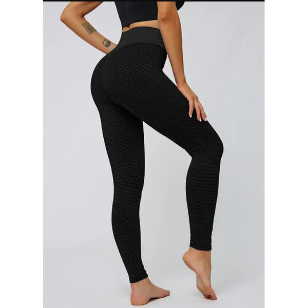 Højtaljede booty lifting tiktok leggings