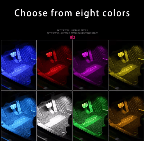 LED-innerbelysning bil 5V 5050 RGB