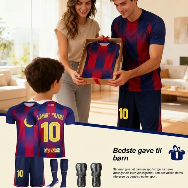 FC Barcelona hjemmedraktsett til barn
