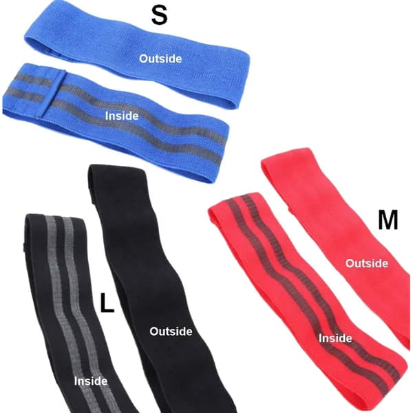 Booty Band 3-pack i bomull/elastan