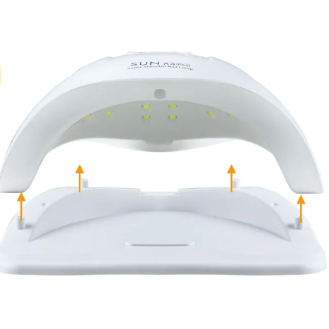 UV/LED-kynsilamppu pro 80 W