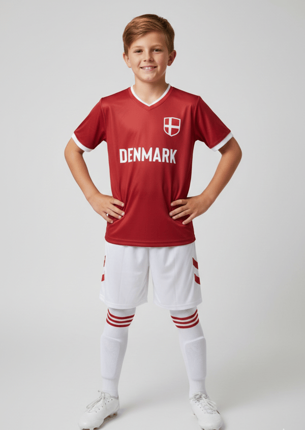 Fotbollströjor för barn och ungdomar - Danmark