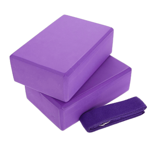 Joogablokki + vyö (violetti)