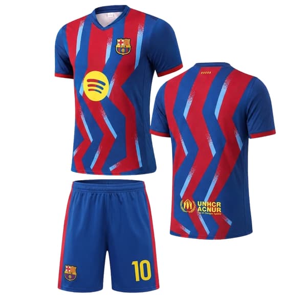25-26 FC Barcelona bortedrakt for barn