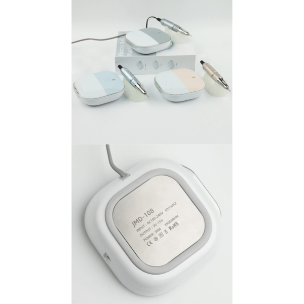 Elektrisk nagelfil Pro 35000 rpm med 4 bits